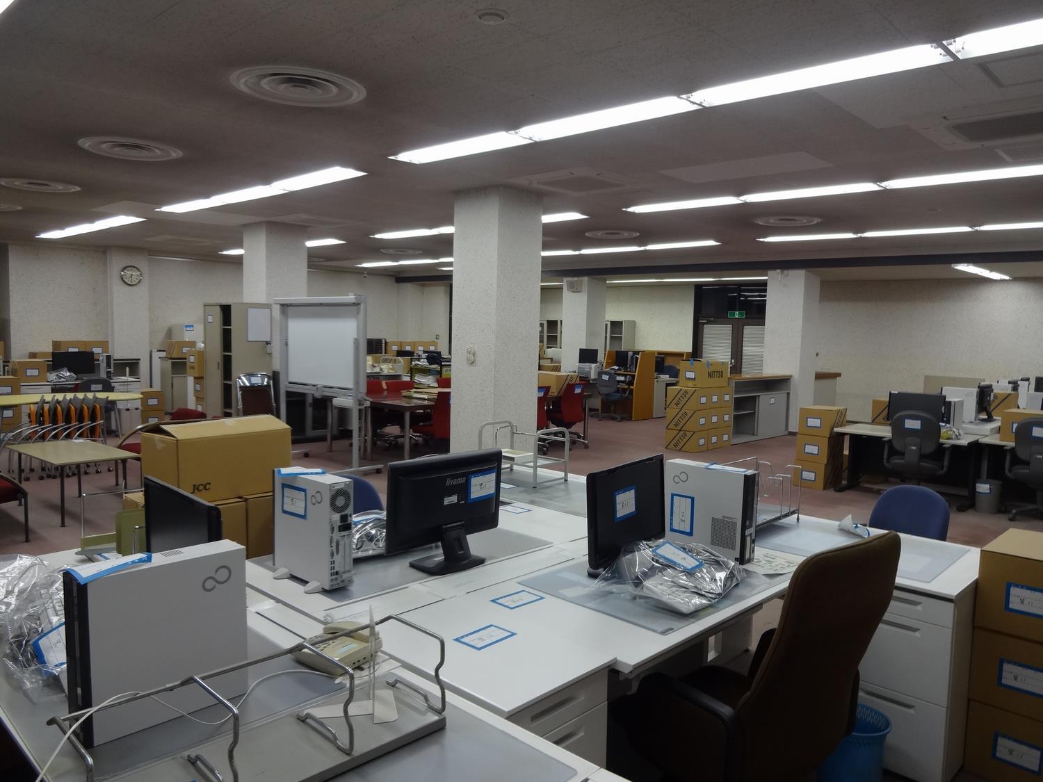 新事務室(After)